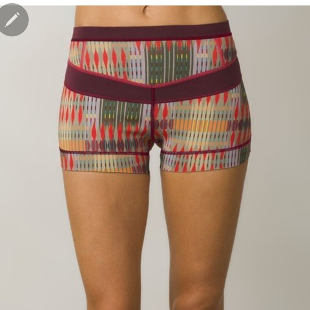 PRANA CARMINE DESERT GEO HYDRA SHORTS WOMEN'S Sm